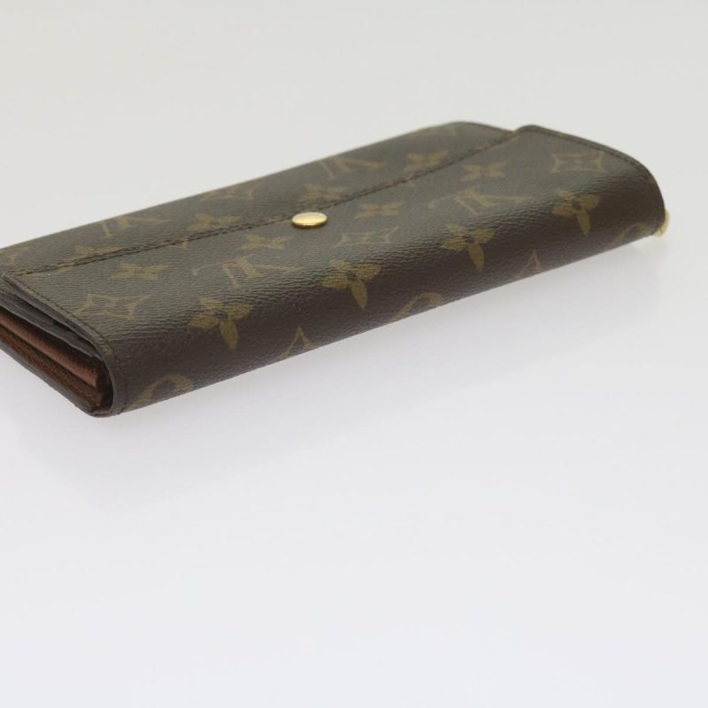 Louis Vuitton Monogram Portefeuille Sarah Long Wallet M60531  am5355 - Image 5