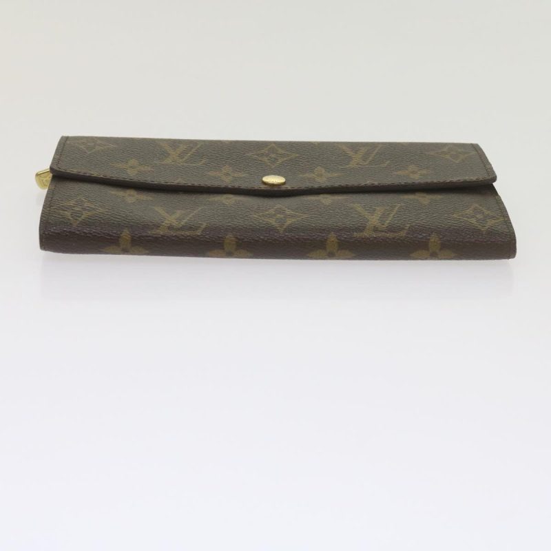 Louis Vuitton Monogram Portefeuille Sarah Long Wallet M60531  am5355 - Image 6