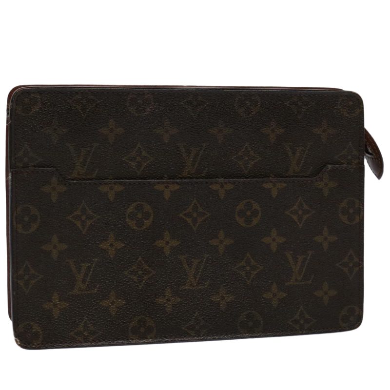 Louis Vuitton Monogram Pochette Homme Clutch Bag M51795  am5359