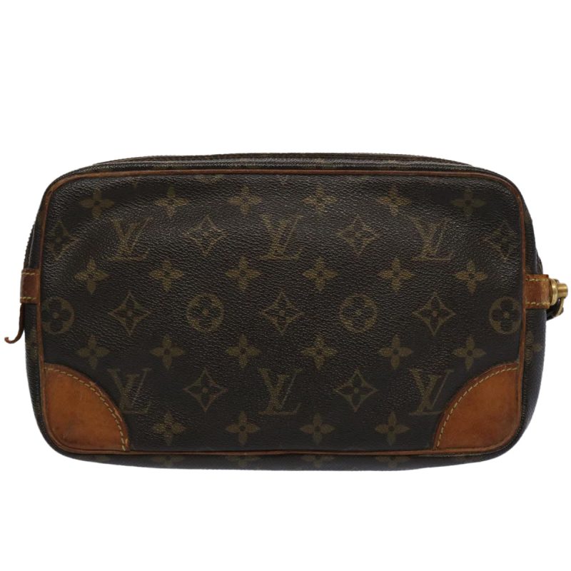 Louis Vuitton Monogram Marly Dragonne GM Clutch Bag M51825  am5370 - Image 2