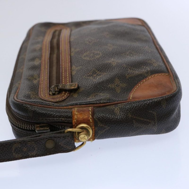 Louis Vuitton Monogram Marly Dragonne GM Clutch Bag M51825  am5370 - Image 3