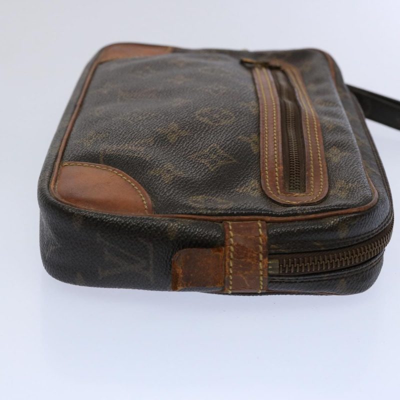 Louis Vuitton Monogram Marly Dragonne GM Clutch Bag M51825  am5370 - Image 4