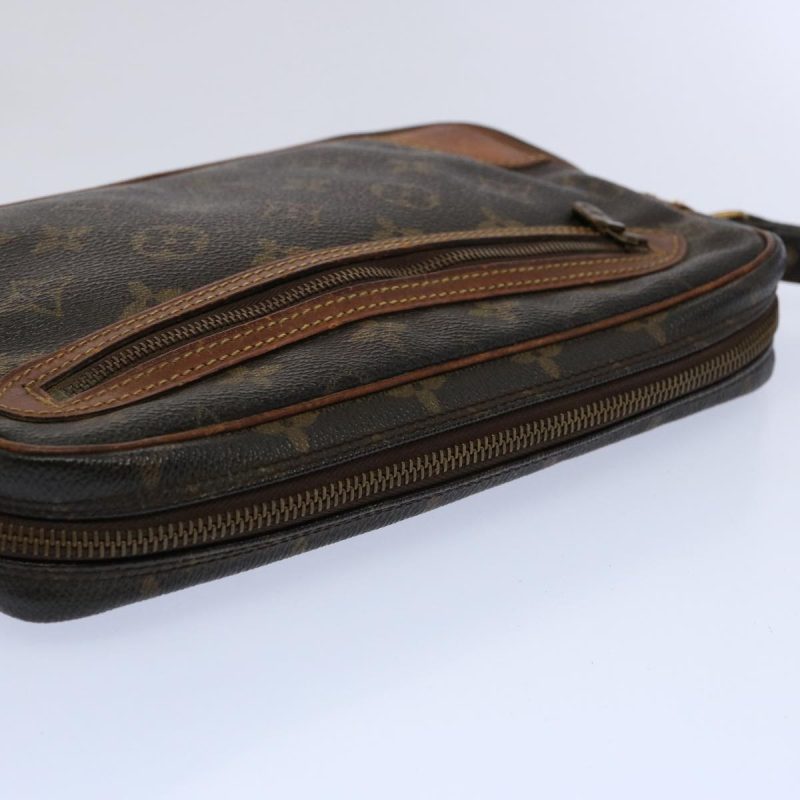 Louis Vuitton Monogram Marly Dragonne GM Clutch Bag M51825  am5370 - Image 6