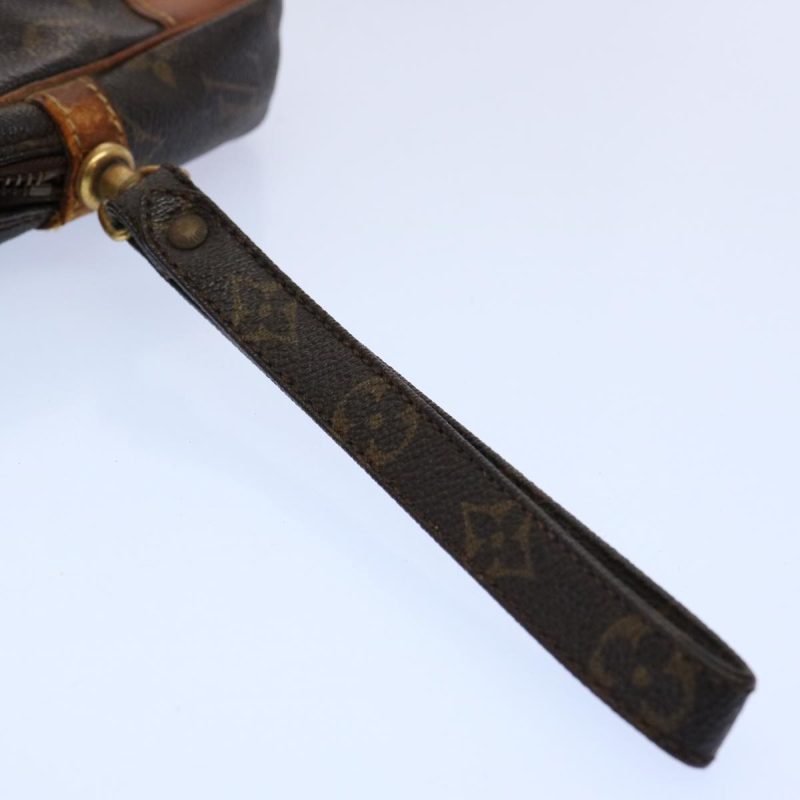 Louis Vuitton Monogram Marly Dragonne GM Clutch Bag M51825  am5370 - Image 7