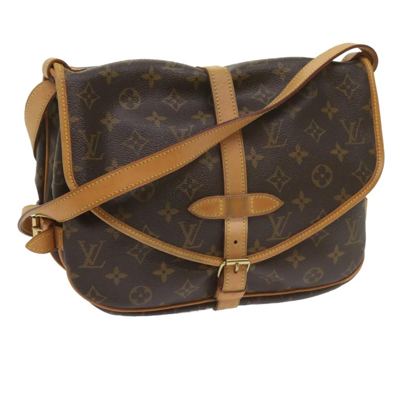 Louis Vuitton Monogram Saumur 30 Shoulder Bag M42256  am5389