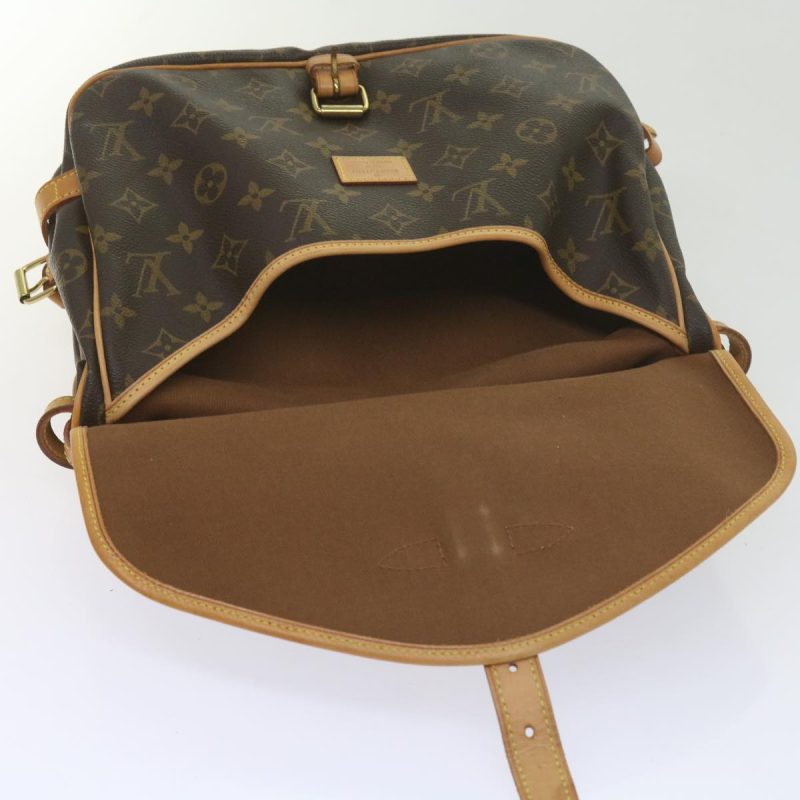 Louis Vuitton Monogram Saumur 30 Shoulder Bag M42256  am5389 - Image 8