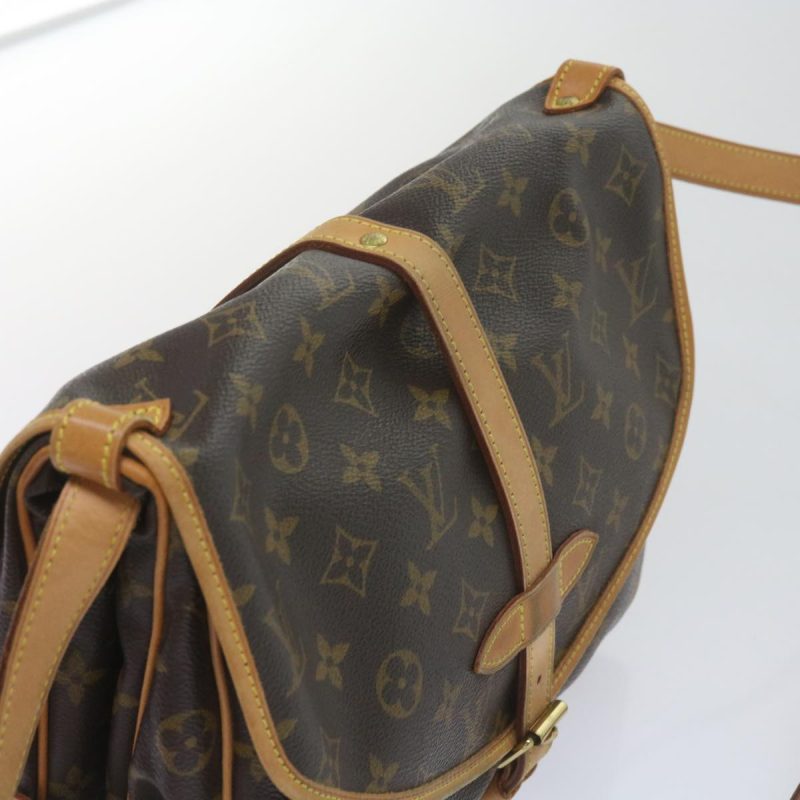Louis Vuitton Monogram Saumur 30 Shoulder Bag M42256  am5389 - Image 5