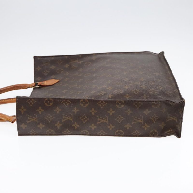 Louis Vuitton Monogram Sac Plat Hand Bag M51140  am6851 - Image 3