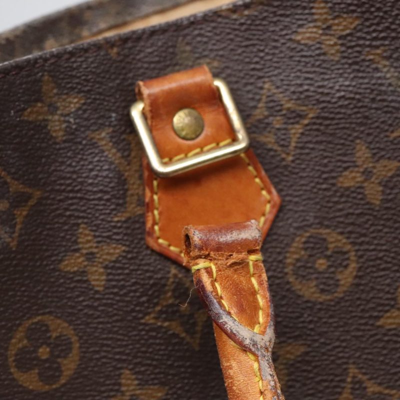 Louis Vuitton Monogram Sac Plat Hand Bag M51140  am6851 - Image 8