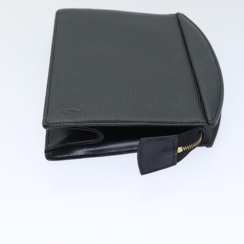 Louis Vuitton Epi Trousse Crete Pouch Black M48402  am6854 - Image 3