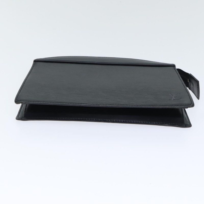 Louis Vuitton Epi Trousse Crete Pouch Black M48402  am6854 - Image 6