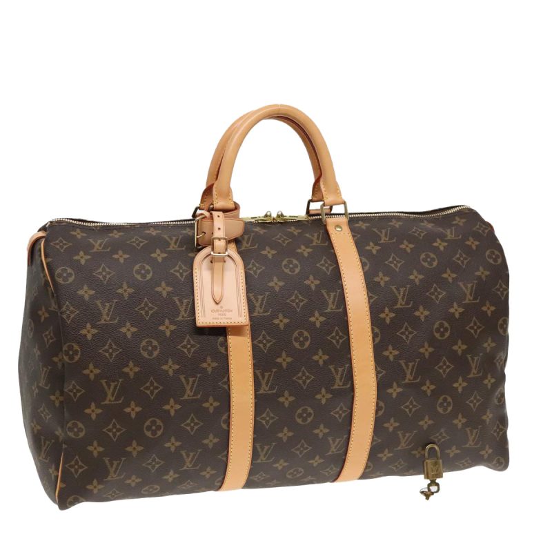 Louis Vuitton Monogram Keepall 50 Boston Bag M41426  am6857A