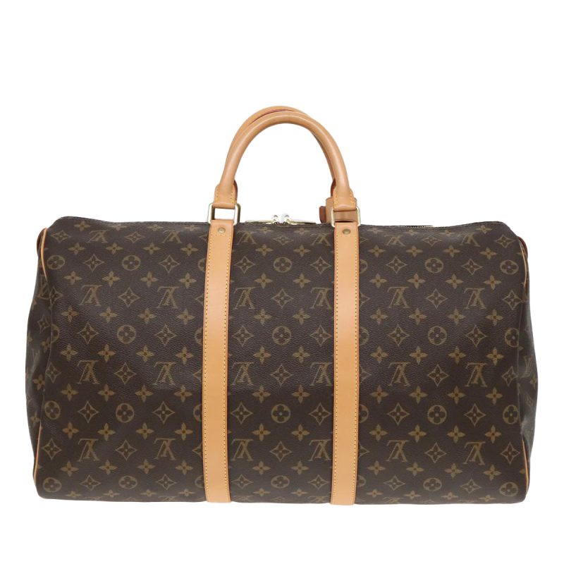 Louis Vuitton Monogram Keepall 50 Boston Bag M41426  am6857A - Image 2