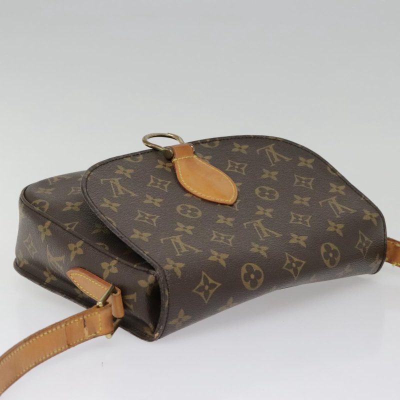 Louis Vuitton Monogram Saint Cloud GM Shoulder Bag M51242  am6956 - Image 6