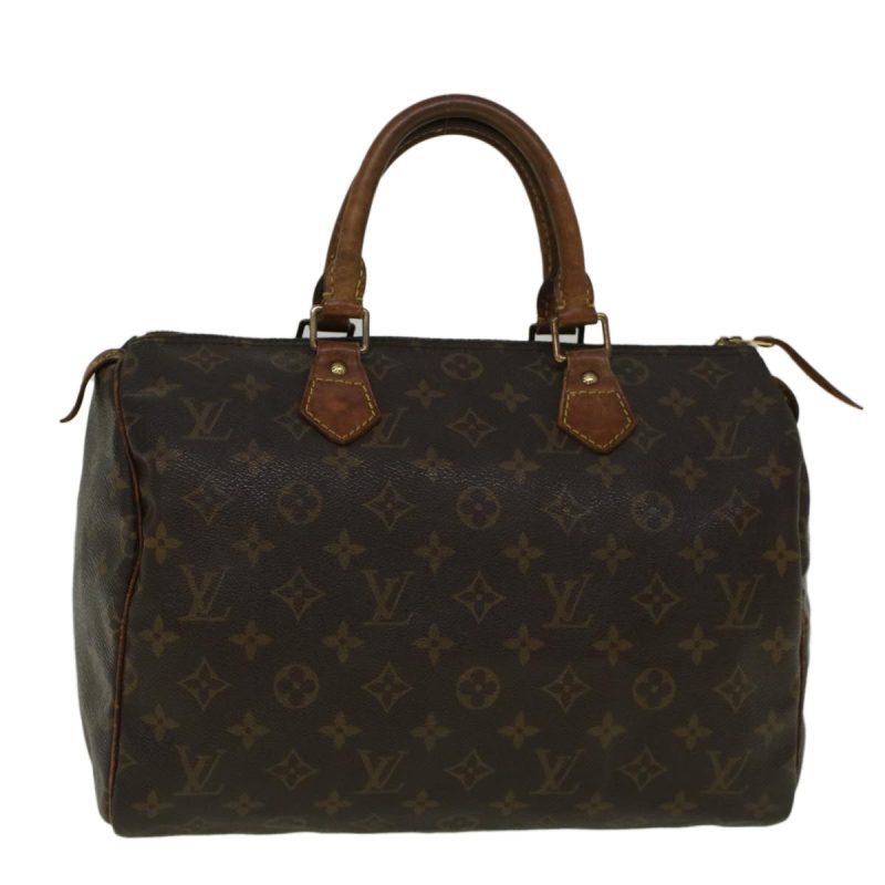 Louis Vuitton Monogram Speedy 30 Hand Bag M41526  ar10412