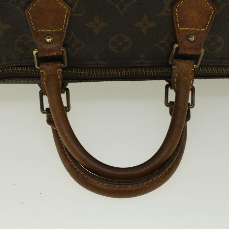 Louis Vuitton Monogram Speedy 30 Hand Bag M41526  ar10412 - Image 8