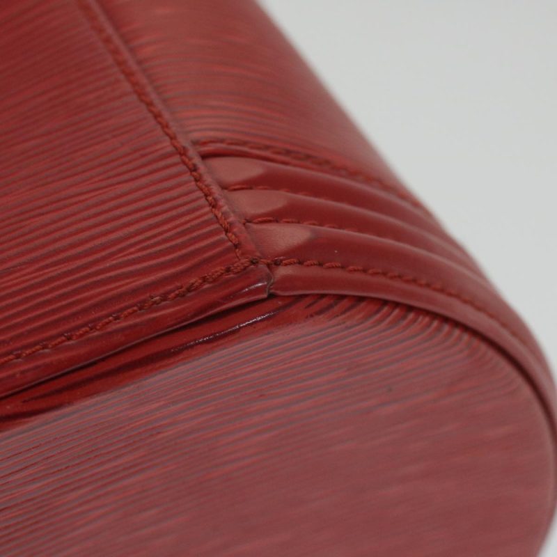 Louis Vuitton Epi Cannes Hand Bag Red M48037  ar10583B - Image 8