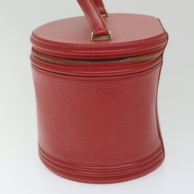 Louis Vuitton Epi Cannes Hand Bag Red M48037  ar10583B - Image 3
