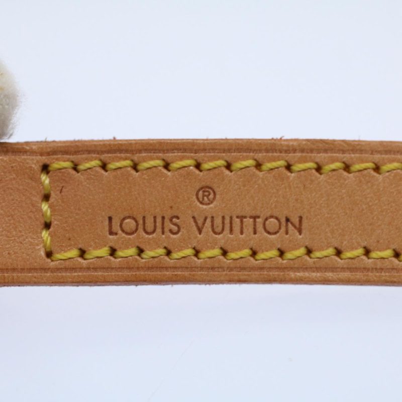 Louis Vuitton Shoulder Strap Leather 44.9"" Beige  ar10674 - Image 8