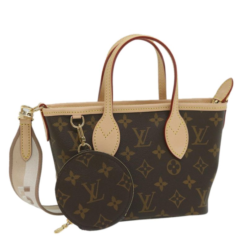 Louis Vuitton Monogram Neverfull BB Hand Bag 2way M46705  ar10816S