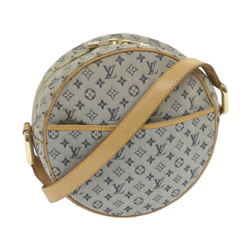 Louis Vuitton Monogram Mini Jeanne GM Shoulder Bag Blue M92000  ar10834B