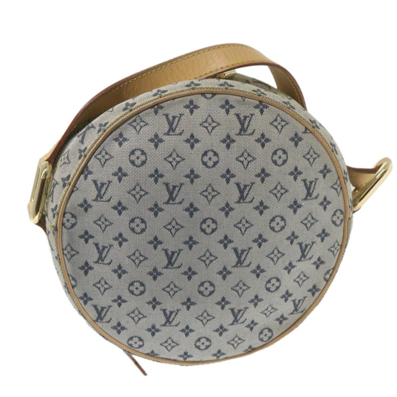 Louis Vuitton Monogram Mini Jeanne GM Shoulder Bag Blue M92000  ar10834B - Image 2