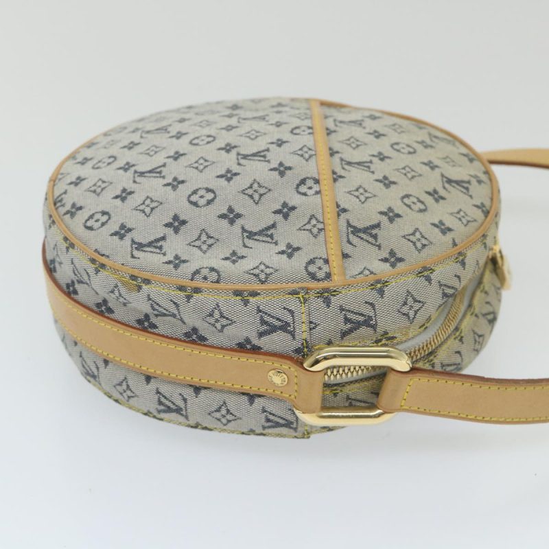 Louis Vuitton Monogram Mini Jeanne GM Shoulder Bag Blue M92000  ar10834B - Image 3