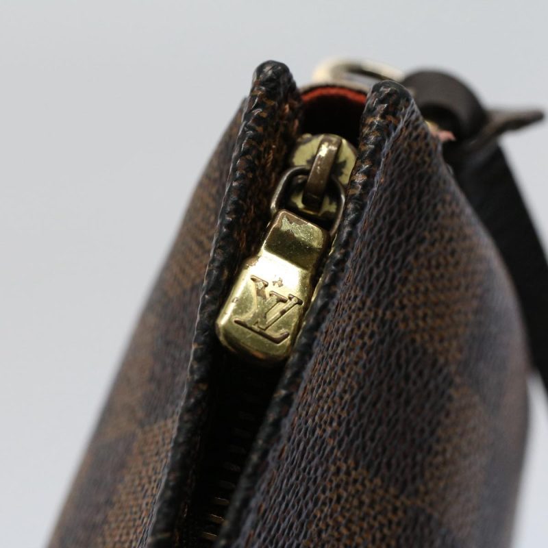 Louis Vuitton Damier Ebene Trousse makeup Pouch N51982  ar10848B - Image 10