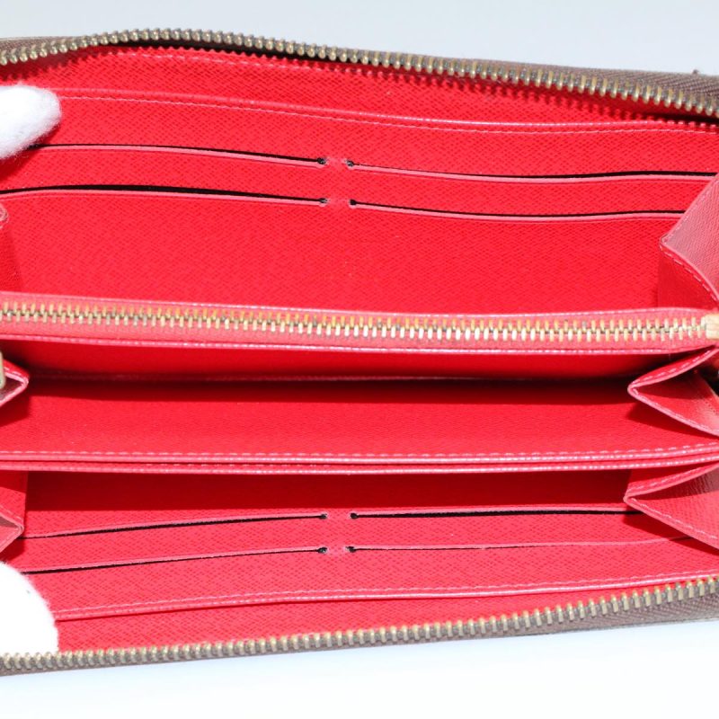 Louis Vuitton Monogram Yayoi Kusama Dots Zippy Wallet Red M60450  ar10874 - Image 9
