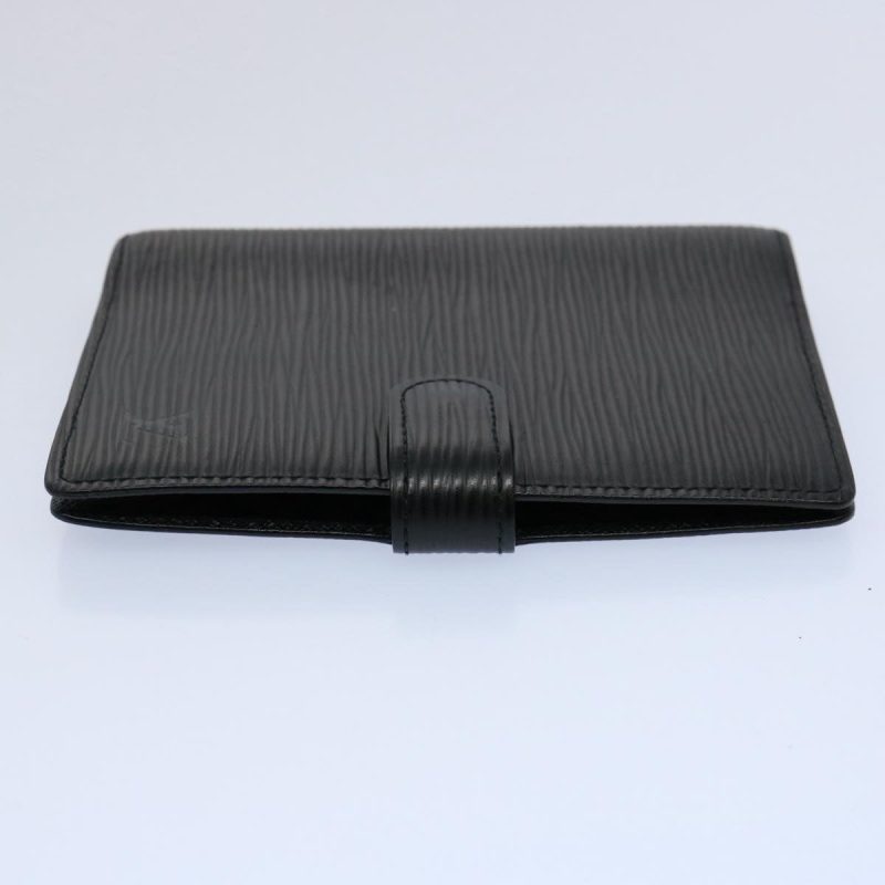 Louis Vuitton Epi Agenda PM Day Planner Cover Black R20052  ar10924 - Image 4