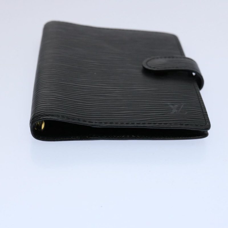 Louis Vuitton Epi Agenda PM Day Planner Cover Black R20052  ar10924 - Image 6