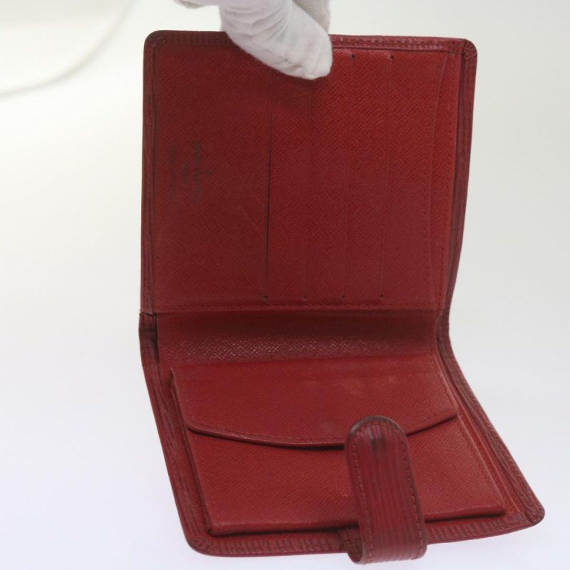 Louis Vuitton Epi Wallet 9Set Black Green Red  ar10926 - Image 4