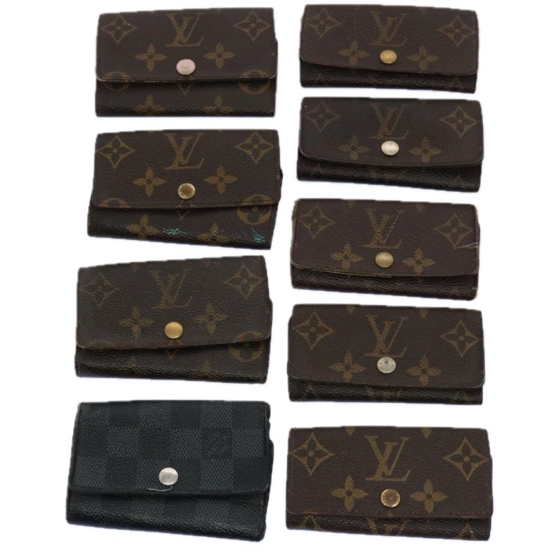 Louis Vuitton Monogram Damier Graphite Key Case 9Set  ar10931