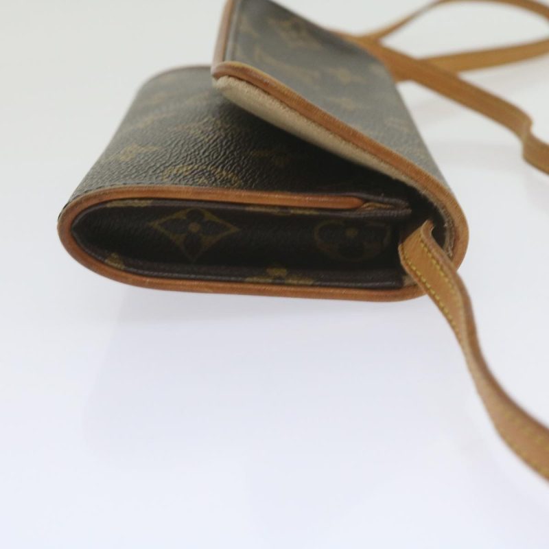 Louis Vuitton Monogram Pochette Twin PM Shoulder Bag M51854  ar10953B - Image 3