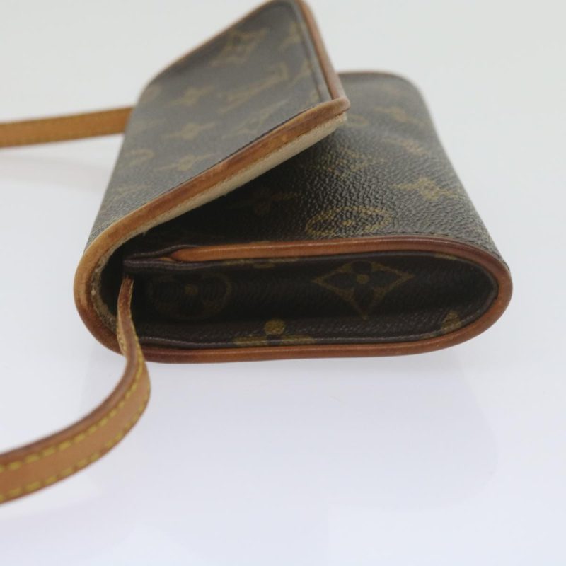 Louis Vuitton Monogram Pochette Twin PM Shoulder Bag M51854  ar10953B - Image 4