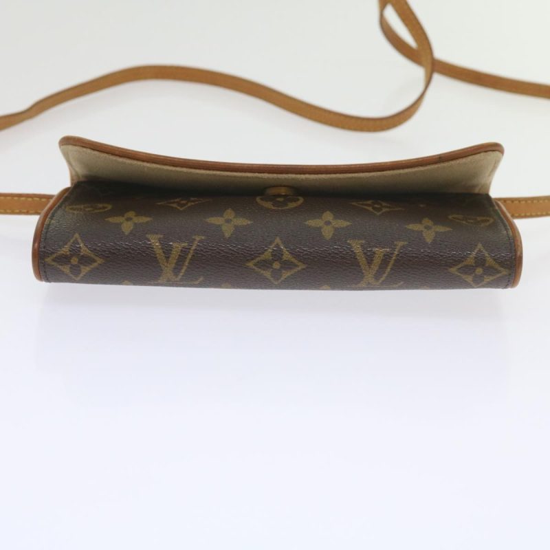 Louis Vuitton Monogram Pochette Twin PM Shoulder Bag M51854  ar10953B - Image 5