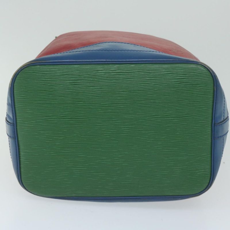 Louis Vuitton Epi Trico color Noe Bag Red Blue Green M44084  ar10970B - Image 5