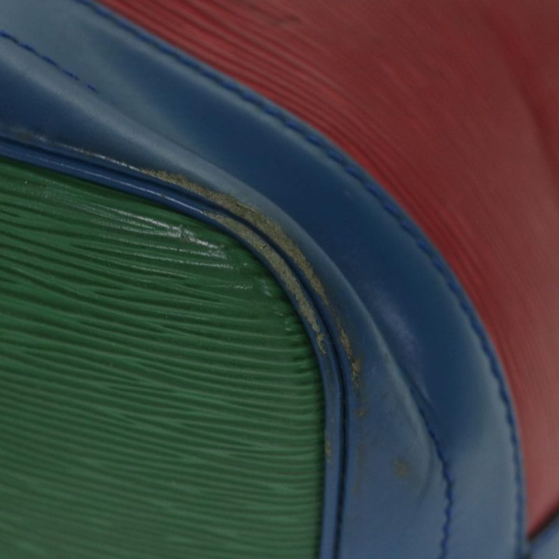 Louis Vuitton Epi Trico color Noe Bag Red Blue Green M44084  ar10970B - Image 10