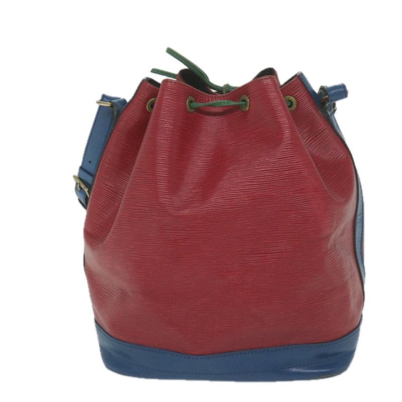 Louis Vuitton Epi Trico color Noe Bag Red Blue Green M44084  ar10970B - Image 2