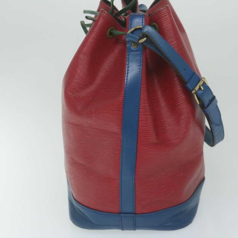 Louis Vuitton Epi Trico color Noe Bag Red Blue Green M44084  ar10970B - Image 3