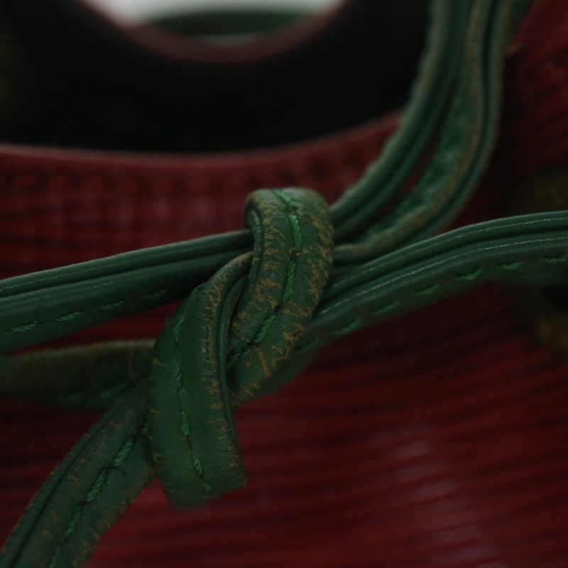 Louis Vuitton Epi Trico color Noe Bag Red Blue Green M44084  ar10970B - Image 8