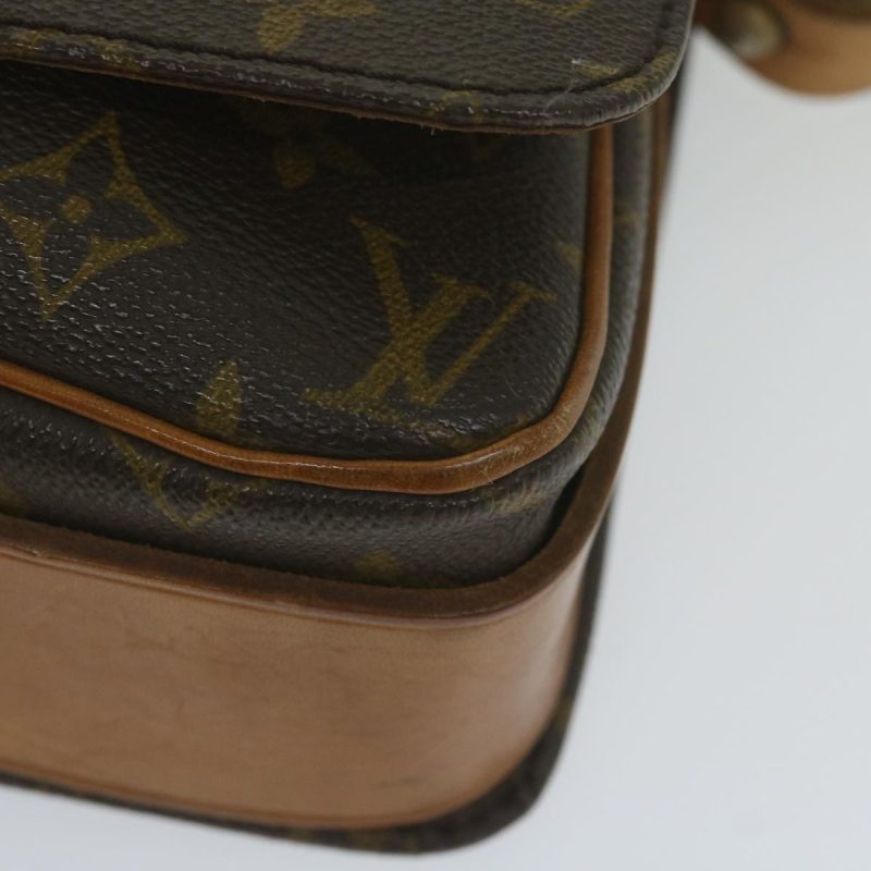 Louis Vuitton Monogram Cartouchiere GM Shoulder Bag Vintage M51252 Auth ar10976B - Image 10