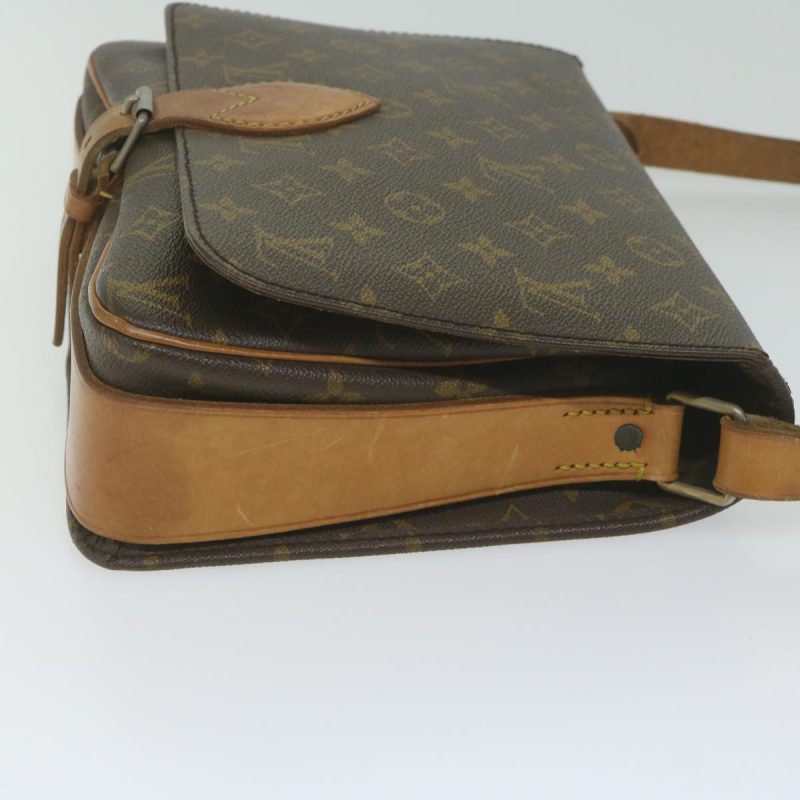Louis Vuitton Monogram Cartouchiere GM Shoulder Bag Vintage M51252 Auth ar10976B - Image 4