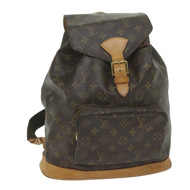 Louis Vuitton Monogram Montsouris GM Backpack M51135  ar10983B