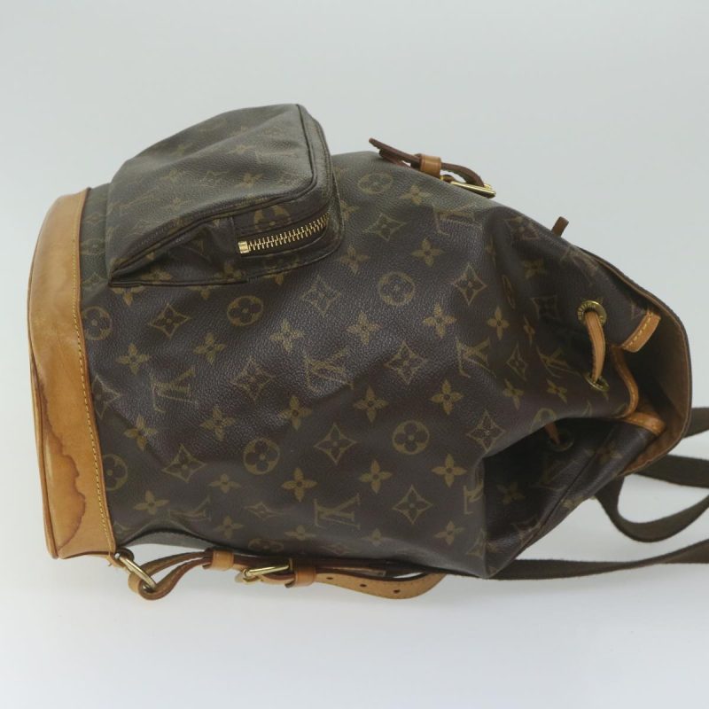 Louis Vuitton Monogram Montsouris GM Backpack M51135  ar10983B - Image 3