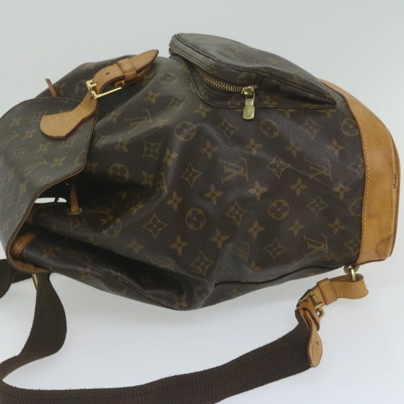 Louis Vuitton Monogram Montsouris GM Backpack M51135  ar10983B - Image 4