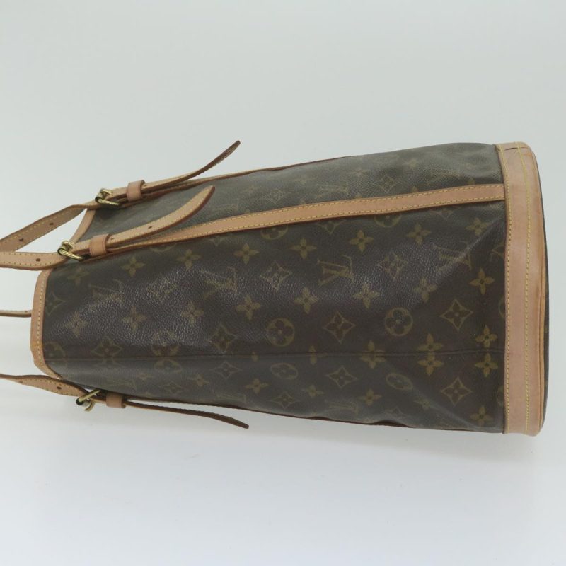 Louis Vuitton Monogram Bucket GM Shoulder Bag M42236  ar10990B - Image 4
