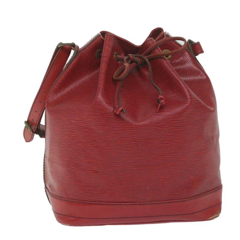 Louis Vuitton Epi Noe Shoulder Bag Red M44007  ar10997