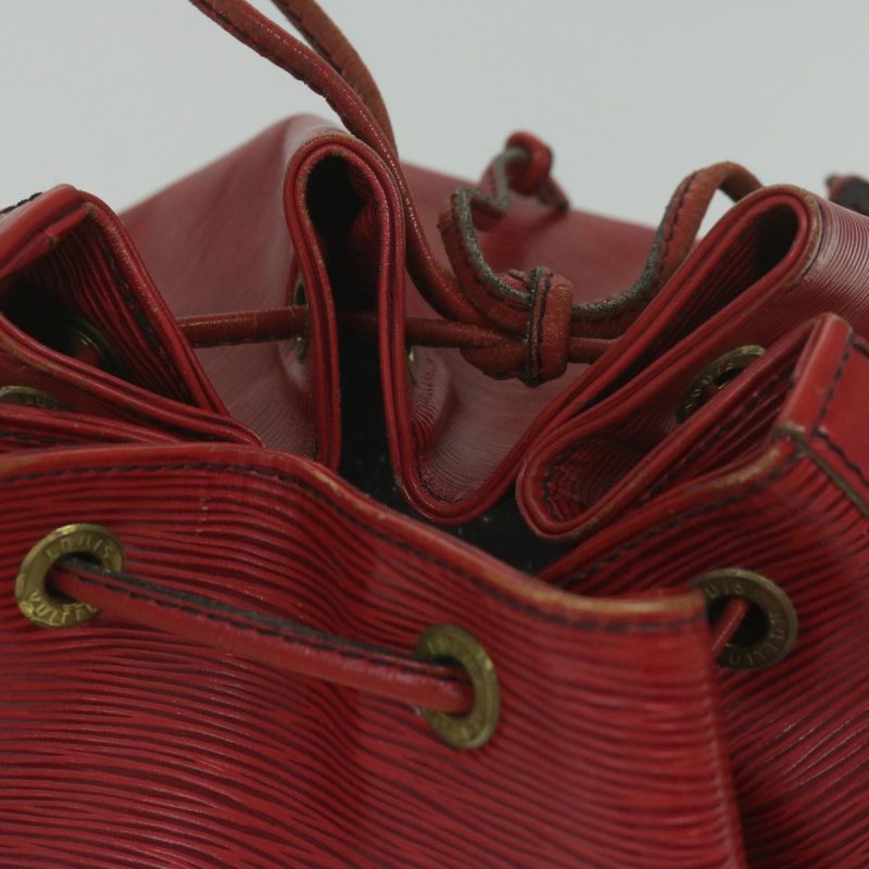 Louis Vuitton Epi Noe Shoulder Bag Red M44007  ar10997 - Image 6