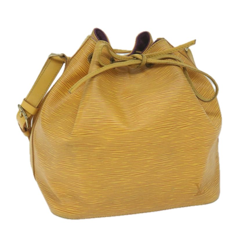 Louis Vuitton Epi Petit Noe Shoulder Bag Tassili Yellow M44109  ar10998